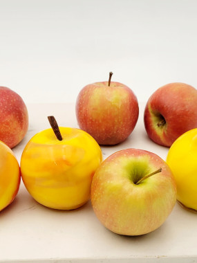 Entremets Pomme en trompe l'œil 
