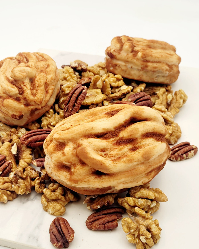 Entremets Noix de Pécan en trompe l'œil 