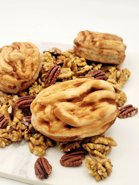 Entremets Noix de Pécan en trompe l'œil 