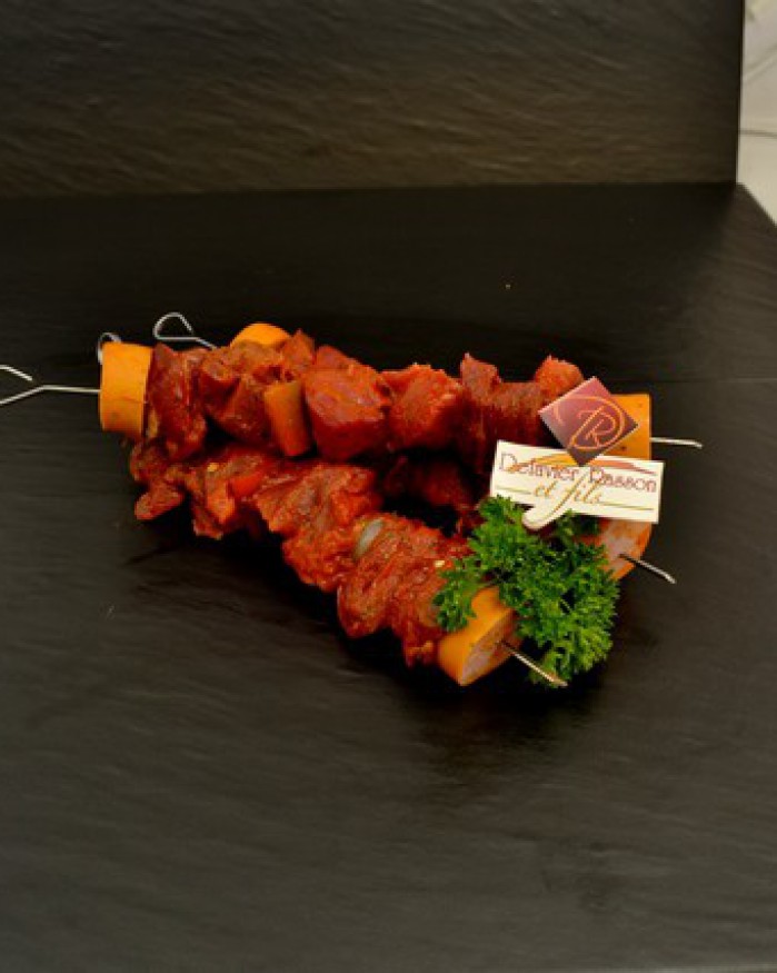 Brochette boeuf