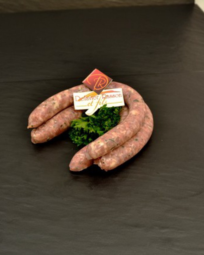 Saucisse porc et veau