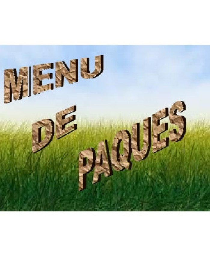 Menu de Pâques 2025