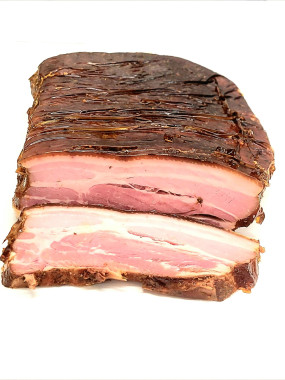 Poitrine porc cuite caramélisée