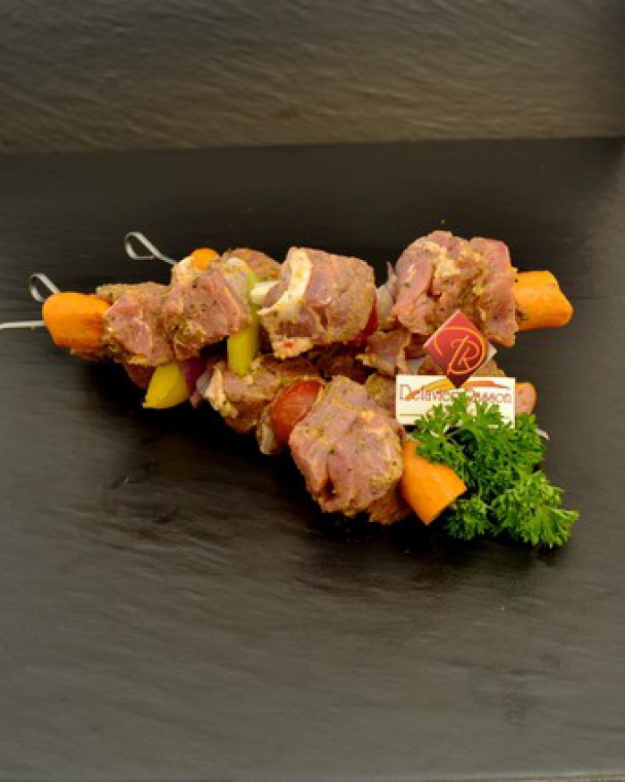 Brochette porc