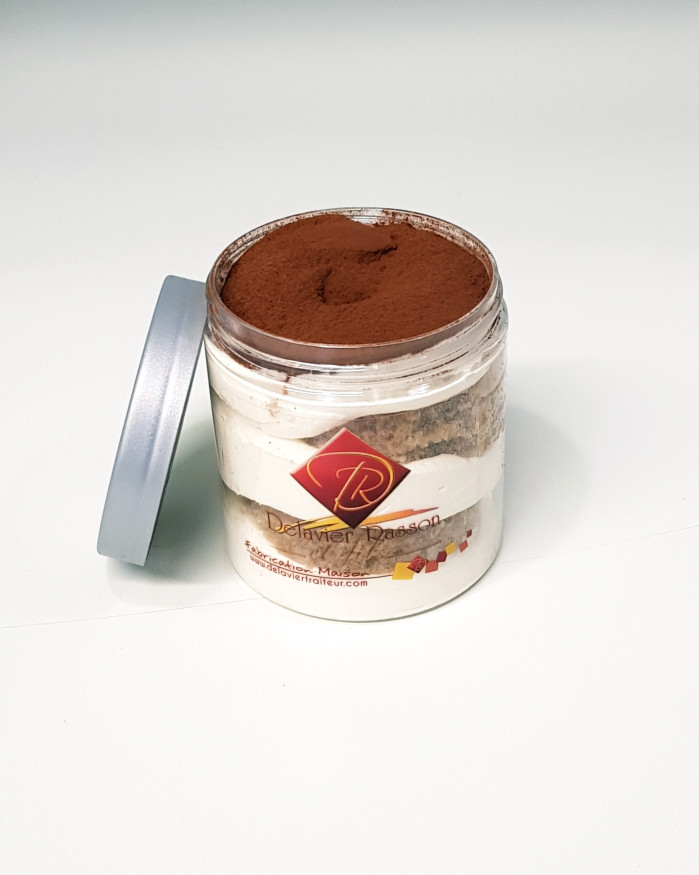 Verrine de tiramisu à la fraise 