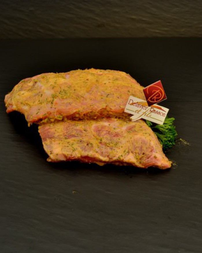 Travers porc marine