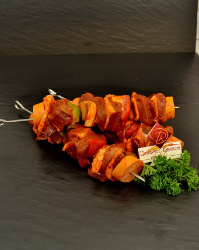 Brochette canard