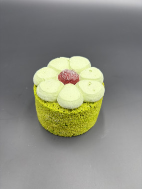 Entremet individuel Thé Matcha & Fruits rouges