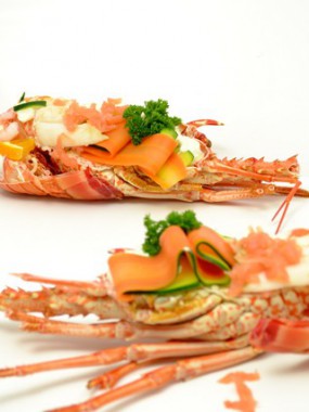 1/2 langouste à la Parisienne