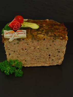 Pâté de foie poivre vert