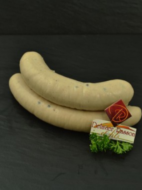 Boudin blanc à la truffe 1%