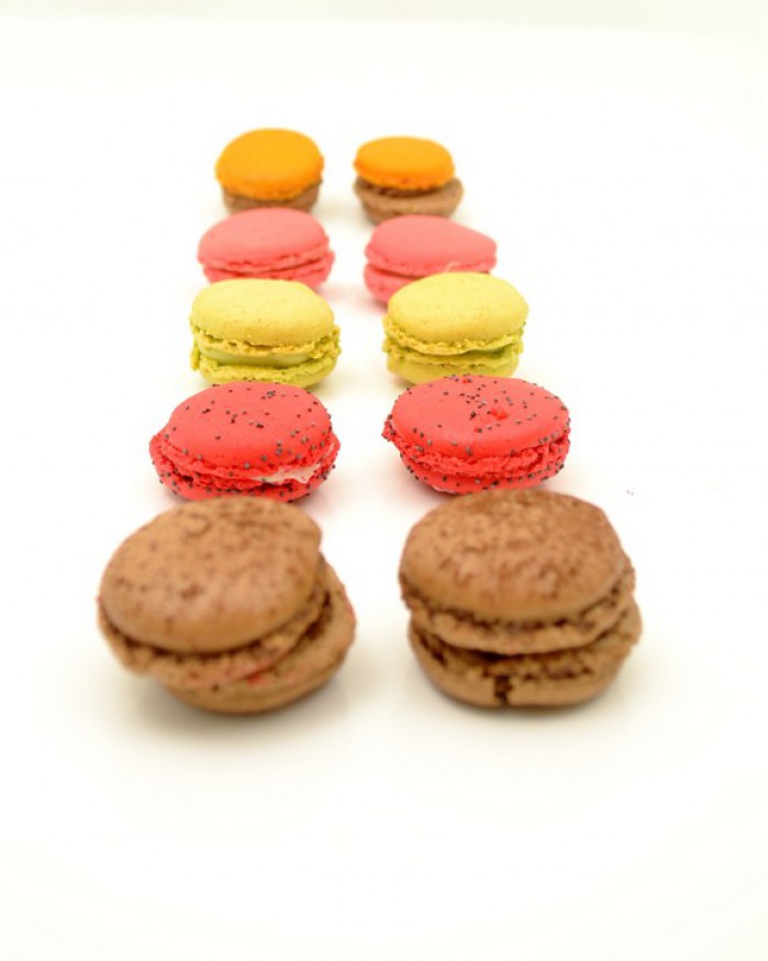 Boîte de 16 macarons