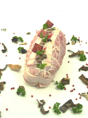 Rôti de dinde farci façon forestière (8-10 personnes)