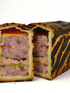Pâté en croûte de canard et foie gras