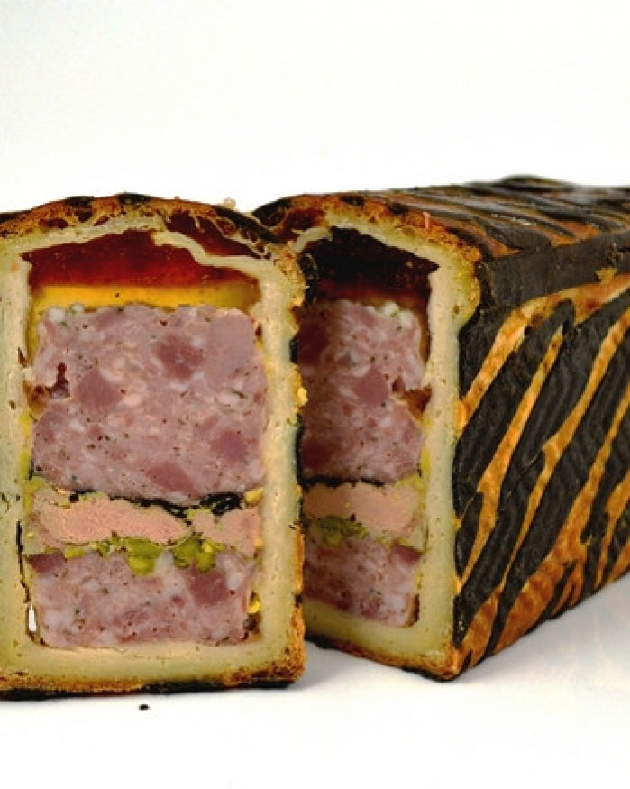 Pâté en croûte de canard et foie gras DELAVIERRASSON et FILS